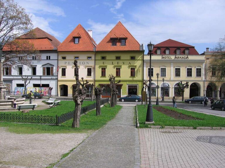 v Starej Ľubovni: centrum