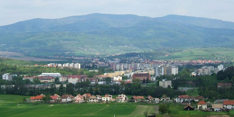 v Kysuckom Novom Meste: centrum